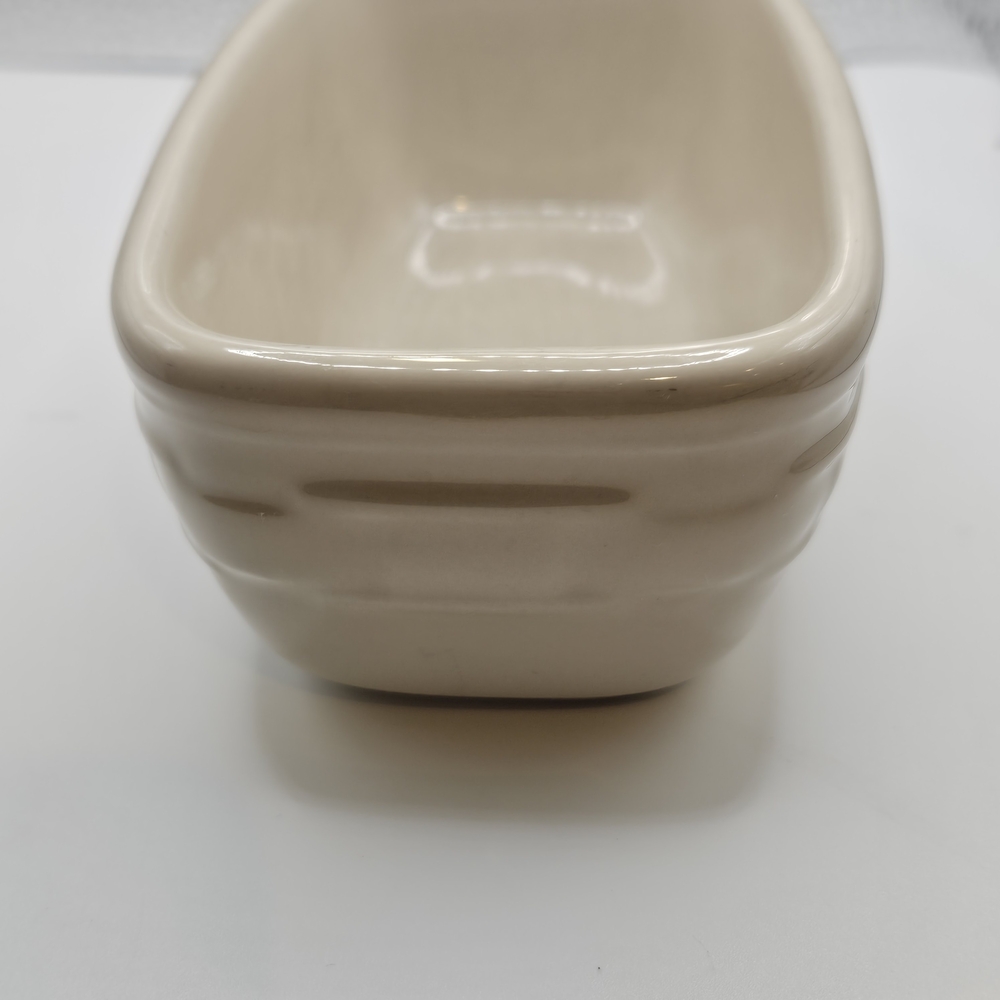 Cream Rectangular Ceramic Dish - Picture 2 of 7